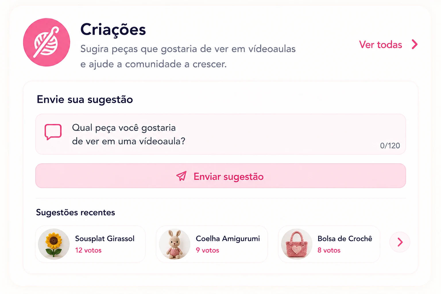 Prévia visual do recurso Criações